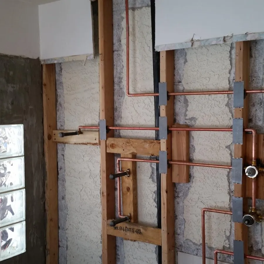 Copper pipe installation for Burst Pipe Repair in Triana